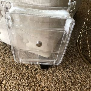 Clear cross body bag  super cute